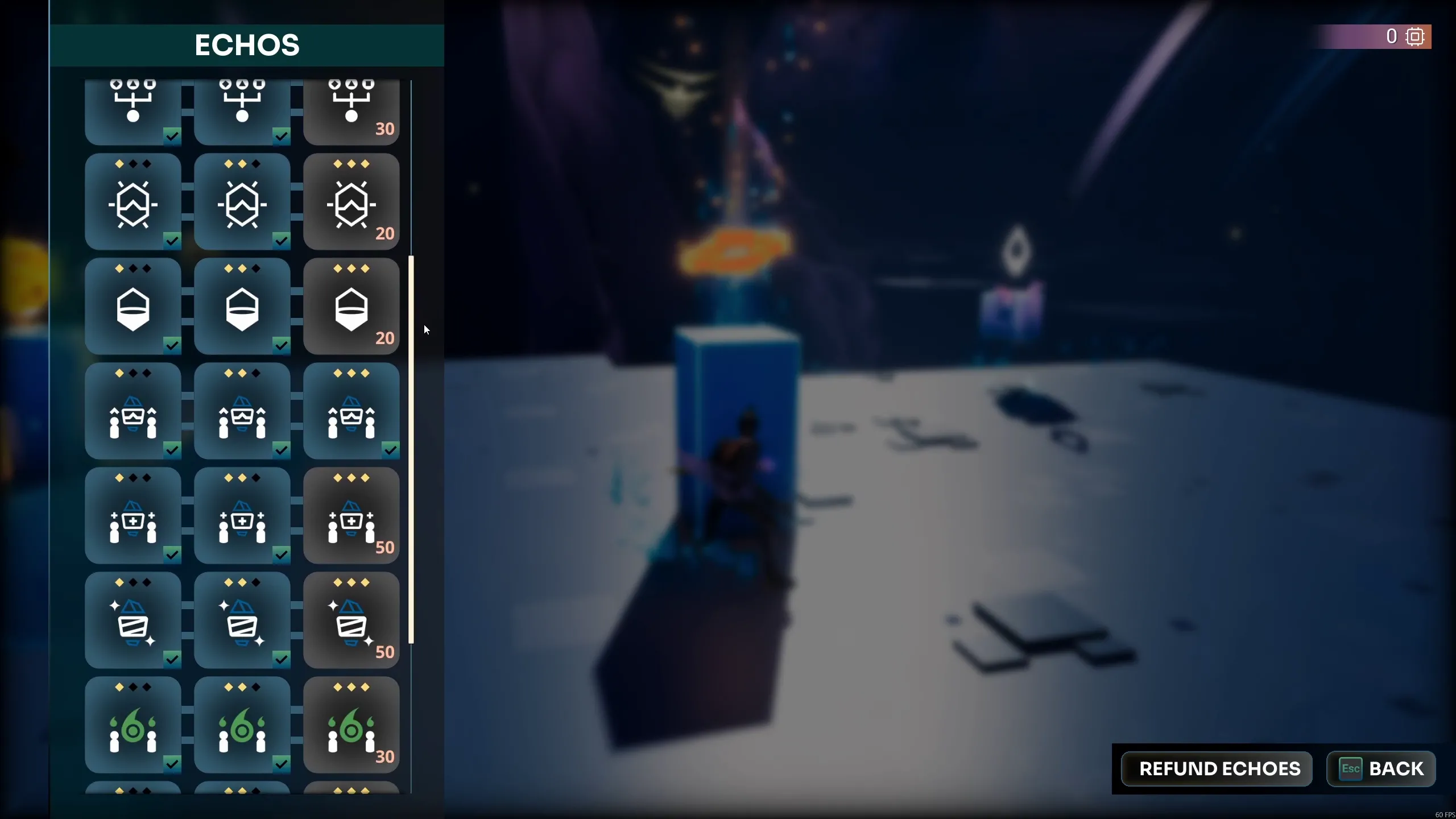 Prioritize Healing And Energy Regeneration While Upgrading Echoes